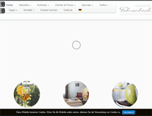 Tablet Screenshot of golfhotel-fahrenbach.de